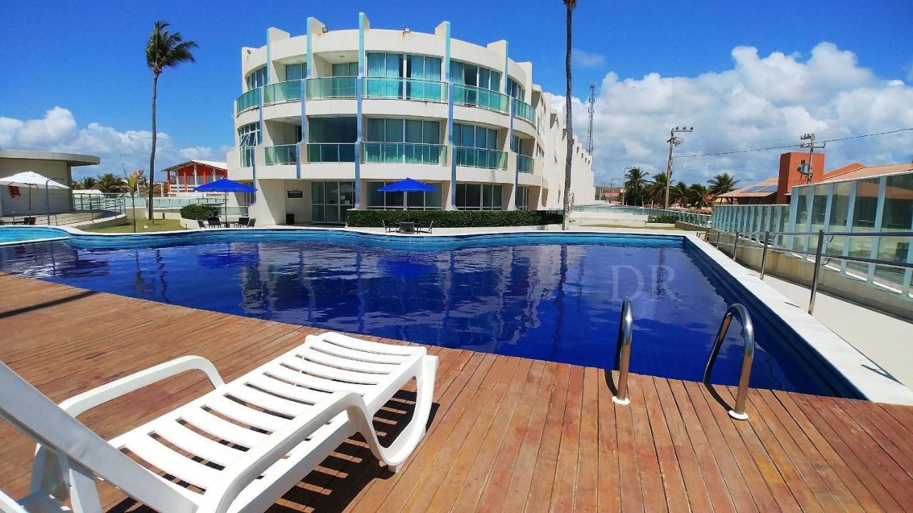 Apartamento Família à Beira Mar Barra de São Miguel Esterno foto