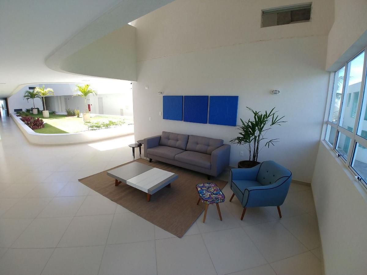 Apartamento Família à Beira Mar Barra de São Miguel Esterno foto