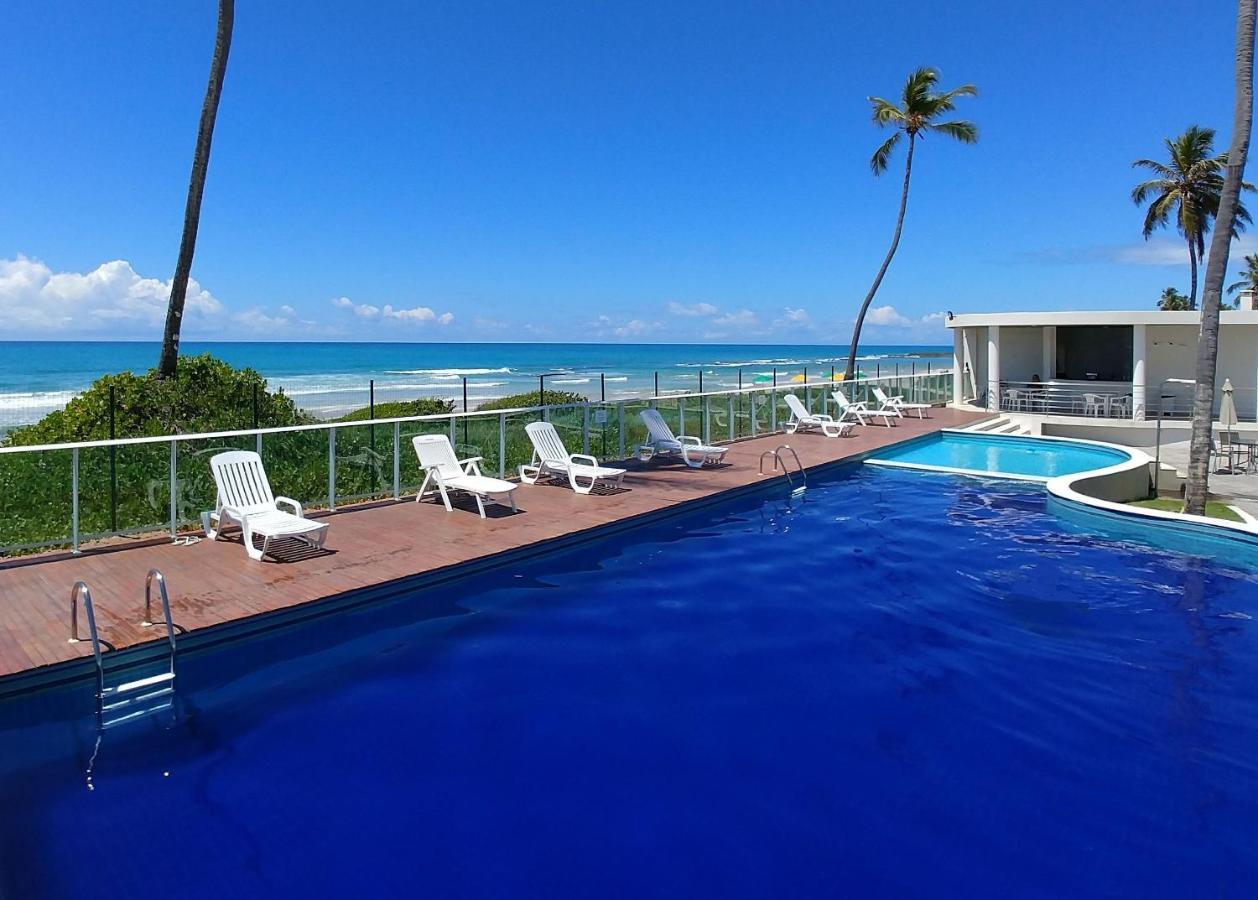 Apartamento Família à Beira Mar Barra de São Miguel Esterno foto