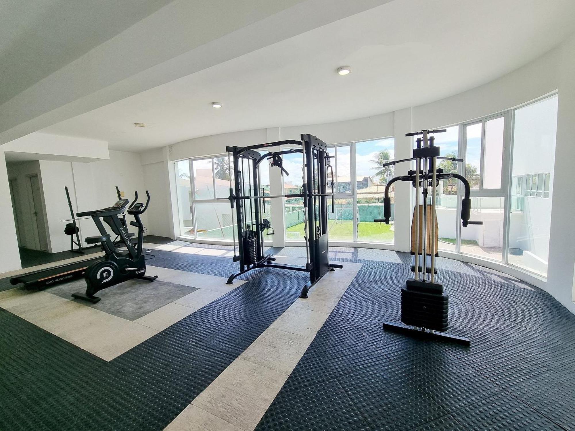 Apartamento Família à Beira Mar Barra de São Miguel Esterno foto